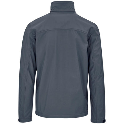 Mens Maxson Softshell Jacket - Grey - Brand your company Logo! Get a quote - Promo Lingo