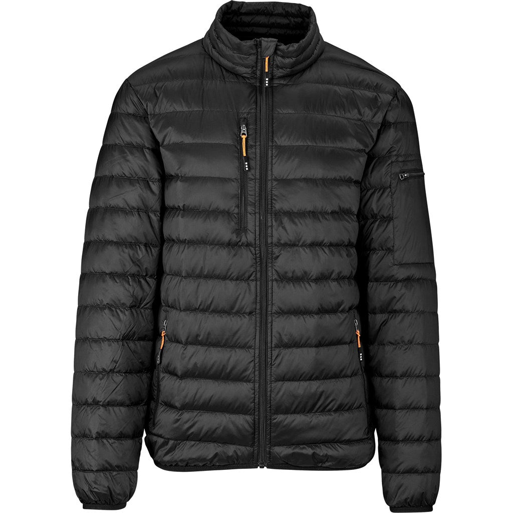 Mens Scotia Light Down Jacket - Black - Brand your company Logo! Get a quote - Promo Lingo