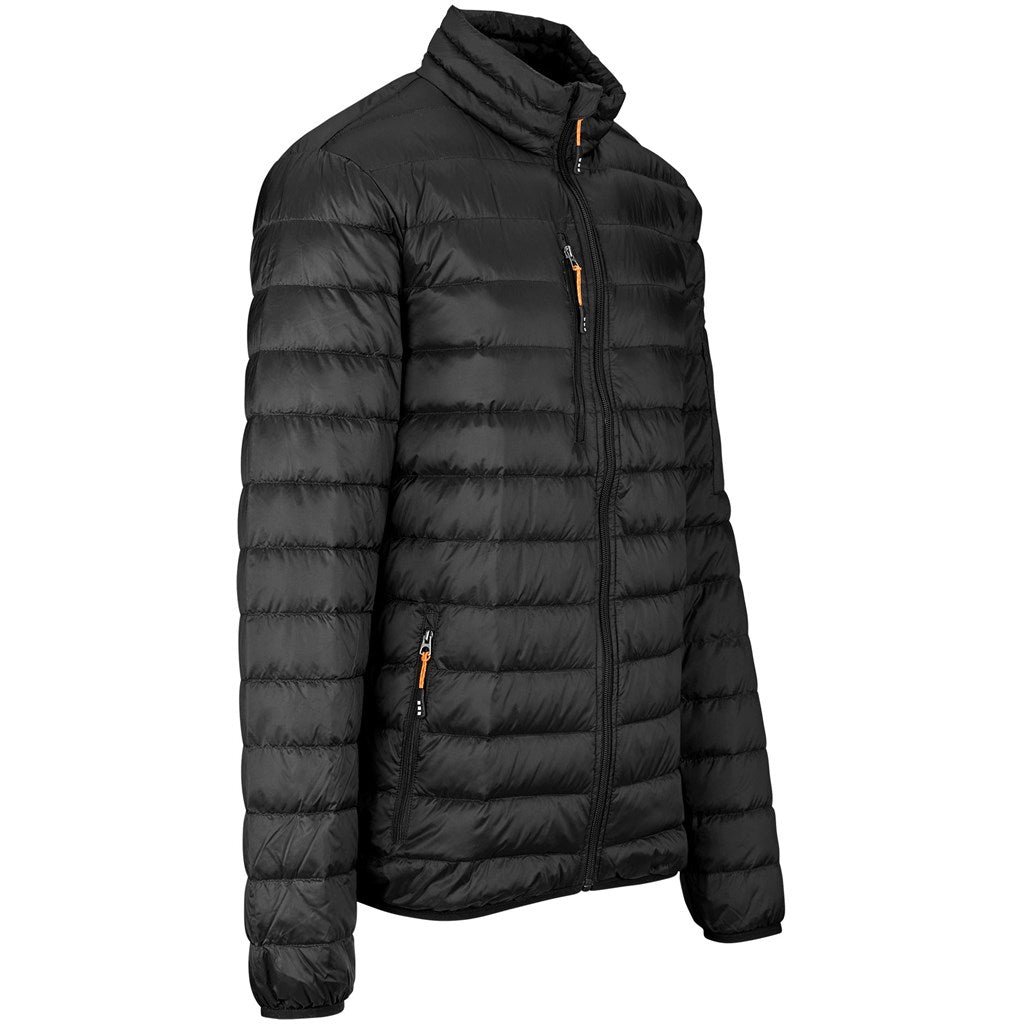 Mens Scotia Light Down Jacket - Black - Brand your company Logo! Get a quote - Promo Lingo