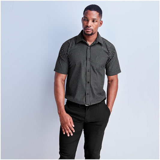 Mens Short Sleeve Aston Shirt - Brand your company Logo! Get a quote - Promo Lingo