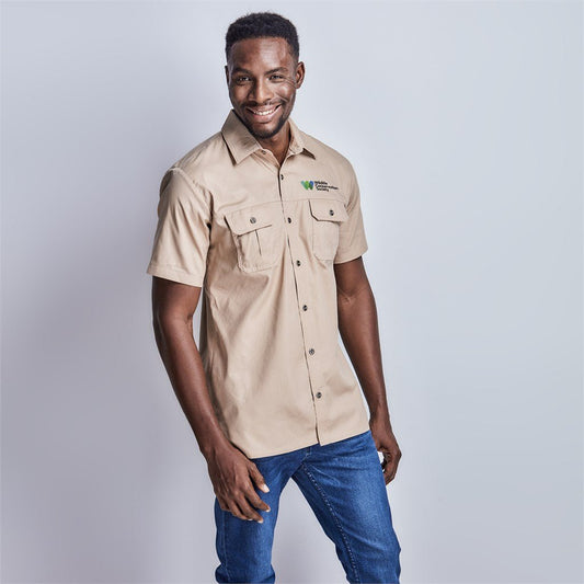 Mens Short Sleeve Wildstone Shirt - Brand your company Logo! Get a quote - Promo Lingo