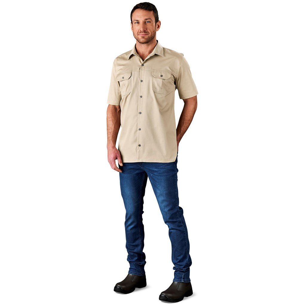Mens Short Sleeve Wildstone Shirt - Brand your company Logo! Get a quote - Promo Lingo