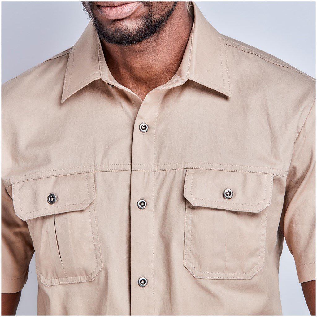 Mens Short Sleeve Wildstone Shirt - Brand your company Logo! Get a quote - Promo Lingo