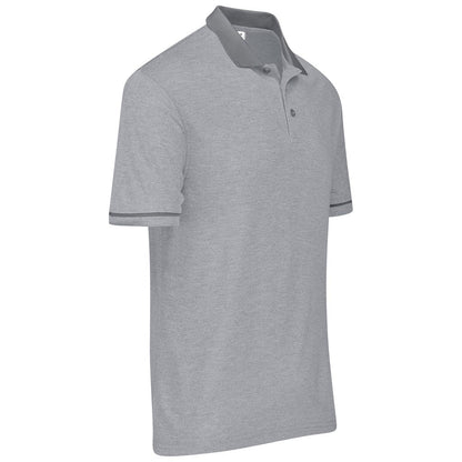 Mens Verge Golf Shirt - Light Grey - Brand your company Logo! Get a quote - Promo Lingo