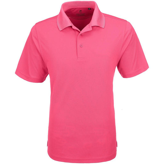 Mens Wynn Golf Shirt - Pink - Brand your company Logo! Get a quote - Promo Lingo