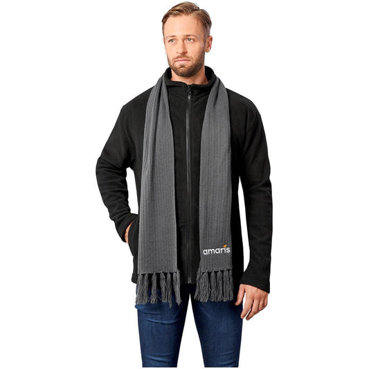 Nebraska Acrylic Scarf: Warmth and Style for Every Occasion - Brand your company Logo! Get a quote - Promo Lingo
