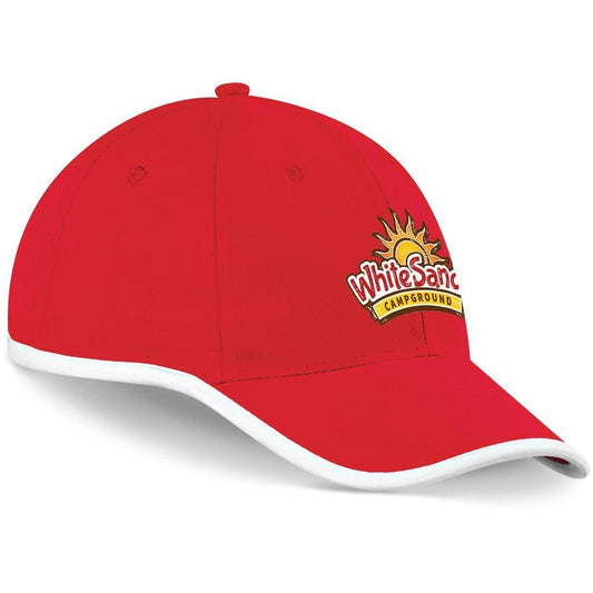 New Jersey Cap - 6 Panel Durable Stylish Custom Branding - Brand your company Logo! Get a quote - Promo Lingo