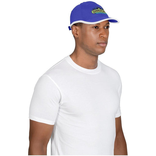 New Jersey Cap - 6 Panel Durable Stylish Custom Branding - Brand your company Logo! Get a quote - Promo Lingo