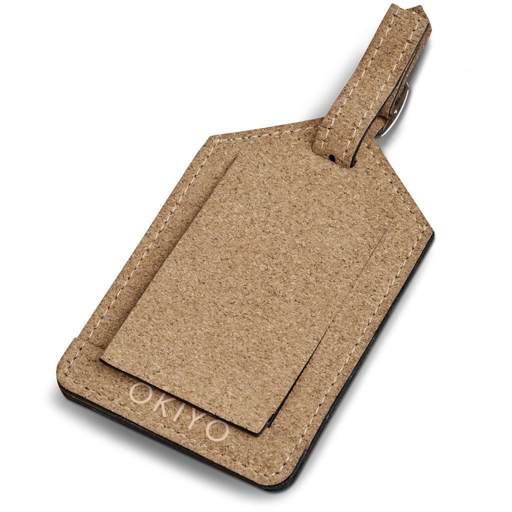 Okiyo Bouken Cork Travel Gift Set with RFID Protection - Brand your company Logo! Get a quote - Promo Lingo
