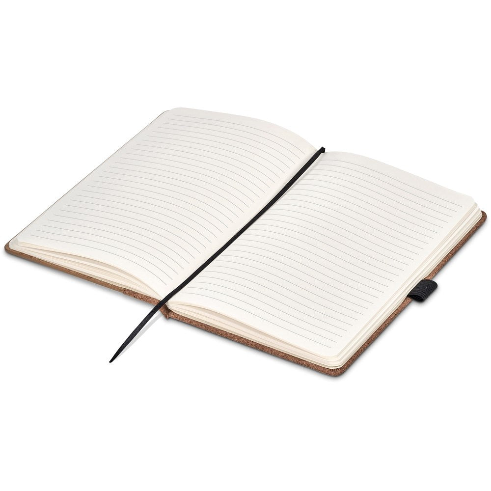 Okiyo Eri Bamboo & Cork Notebook & Pen Set A5 Notebooks - Get the best branded items from - Promo Lingo