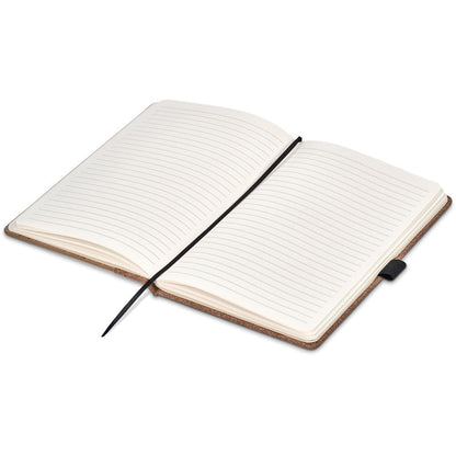 Okiyo Eri Bamboo & Cork Notebook & Pen Set A5 Notebooks - Get the best branded items from - Promo Lingo