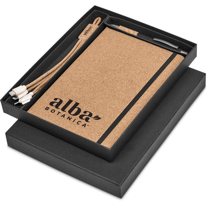 Okiyo Ikeda Gift Set: Stylish Notebook and Accessories - Brand your company Logo! Get a quote - Promo Lingo
