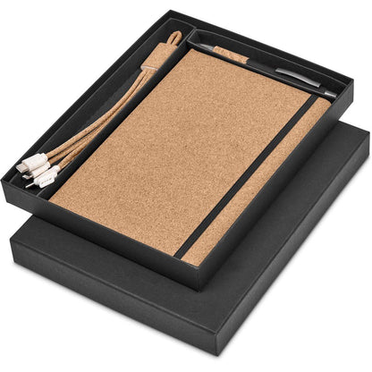 Okiyo Ikeda Gift Set: Stylish Notebook and Accessories - Brand your company Logo! Get a quote - Promo Lingo