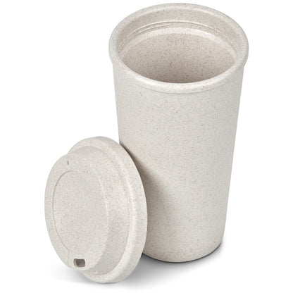 Okiyo Katagi Wheat Straw Double - Wall Tumbler – 450ml Eco - Friendly Design - Brand your company Logo! Get a quote - Promo Lingo