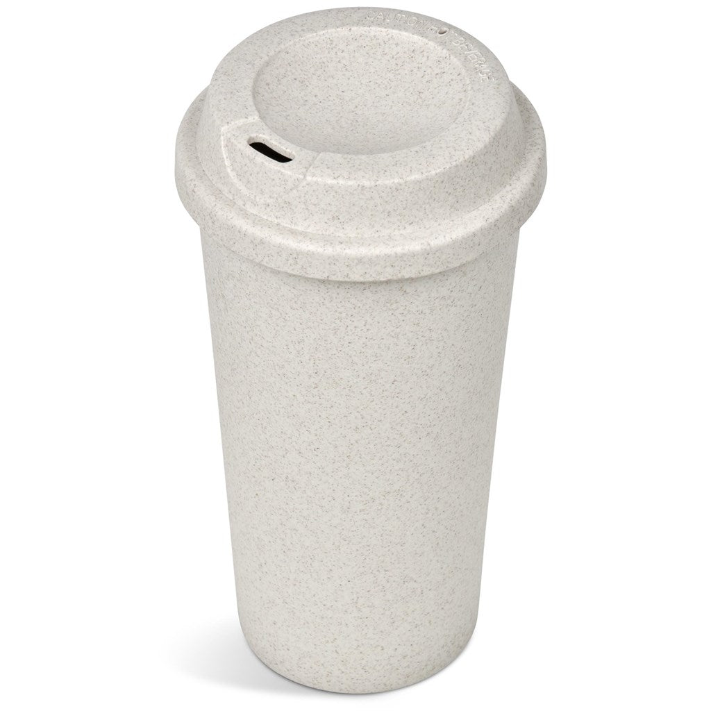 Okiyo Katagi Wheat Straw Double - Wall Tumbler – 450ml Eco - Friendly Design - Brand your company Logo! Get a quote - Promo Lingo