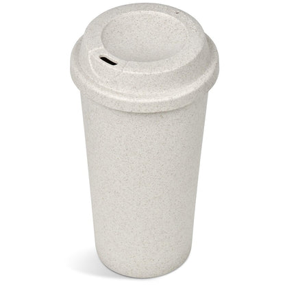 Okiyo Katagi Wheat Straw Double - Wall Tumbler – 450ml Eco - Friendly Design - Brand your company Logo! Get a quote - Promo Lingo