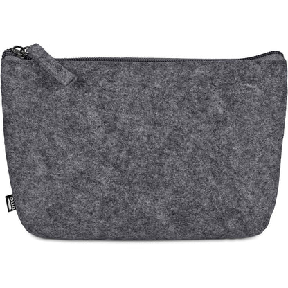 Okiyo Kesho Recycled PET Felt Mini Cosmetic Bag Eco - Friendly - Brand your company Logo! Get a quote - Promo Lingo