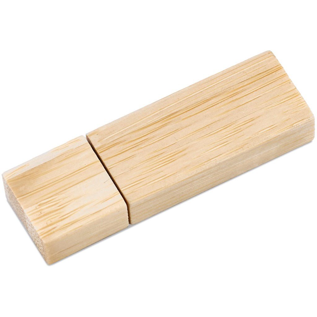 Okiyo Komorebi Bamboo Flash Drive - 16GB - Brand your company Logo! Get a quote - Promo Lingo