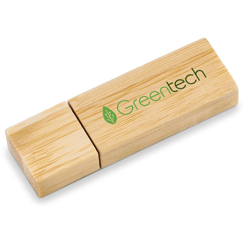 Okiyo Komorebi Bamboo Flash Drive - 16GB - Brand your company Logo! Get a quote - Promo Lingo
