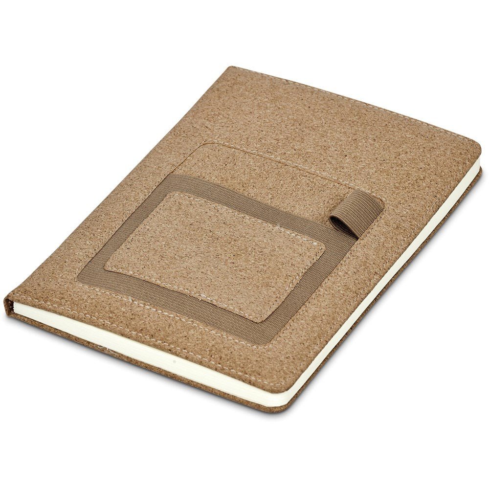 Okiyo Mimasu Cork A5 Hard Cover Notebook - Brand your company Logo! Get a quote - Promo Lingo