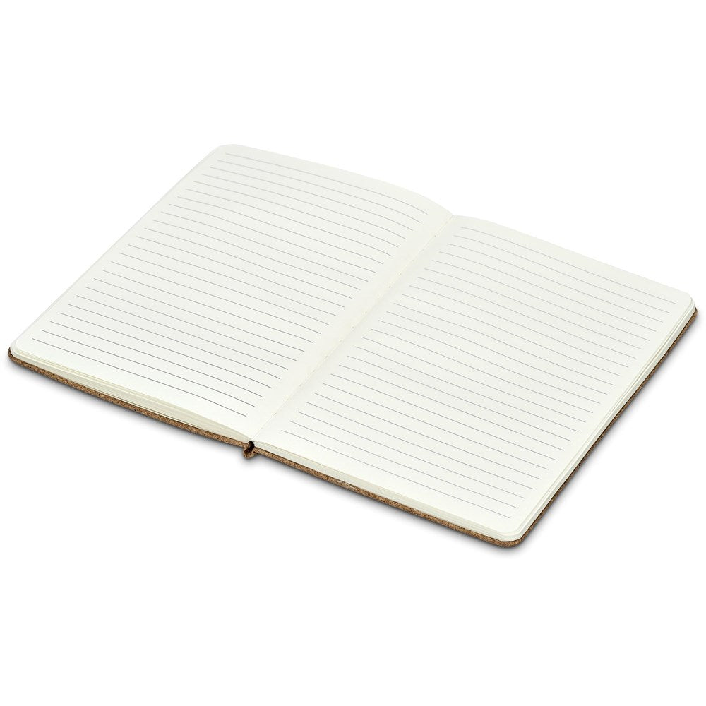 Okiyo Mimasu Cork A5 Hard Cover Notebook - Brand your company Logo! Get a quote - Promo Lingo