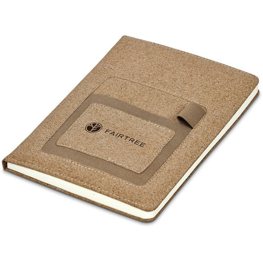 Okiyo Mimasu Cork A5 Hard Cover Notebook - Brand your company Logo! Get a quote - Promo Lingo