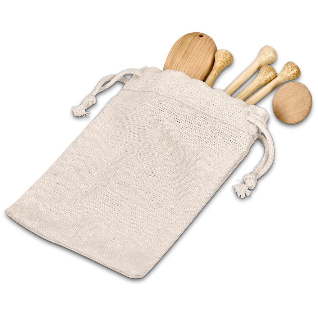 Okiyo Nikko Bamboo Golf Accessories Set for Eco - Friendly Play - Brand your company Logo! Get a quote - Promo Lingo