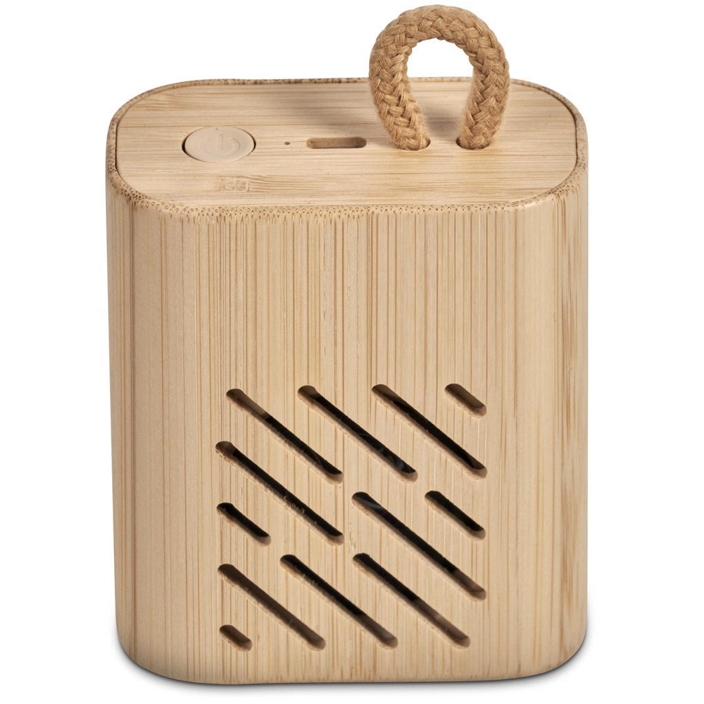 Okiyo Odoriko Bamboo Bluetooth Speaker - Brand your company Logo! Get a quote - Promo Lingo