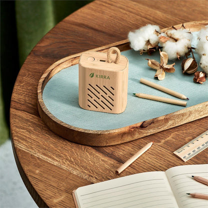 Okiyo Odoriko Bamboo Bluetooth Speaker - Brand your company Logo! Get a quote - Promo Lingo