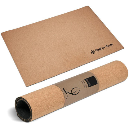 Okiyo Seiri Cork Desk Mat for Sustainable Workspaces - Brand your company Logo! Get a quote - Promo Lingo
