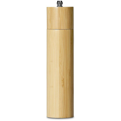 Okiyo Shioki Bamboo Salt or Pepper Mill for Natural Flavor - Brand your company Logo! Get a quote - Promo Lingo