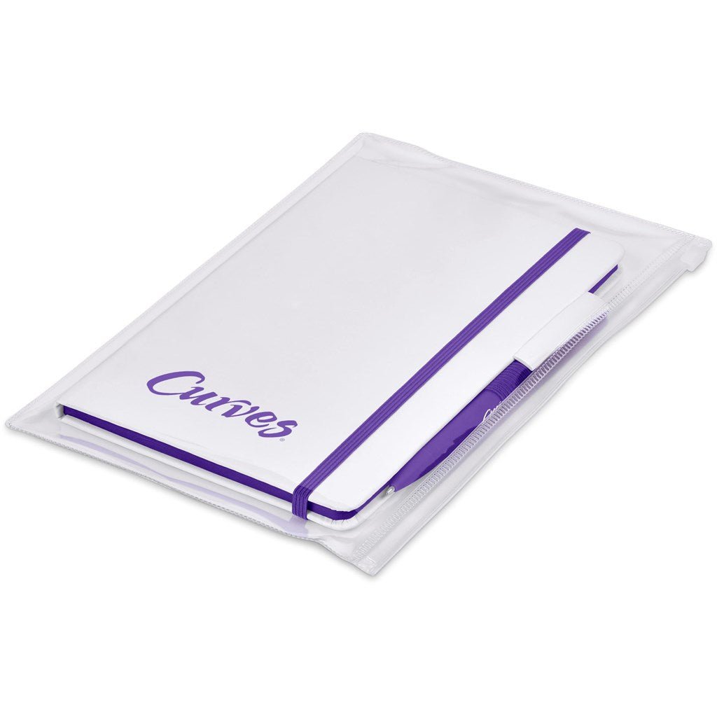 Olson Notebook & Pen Set - Brand your company Logo! Get a quote - Promo Lingo