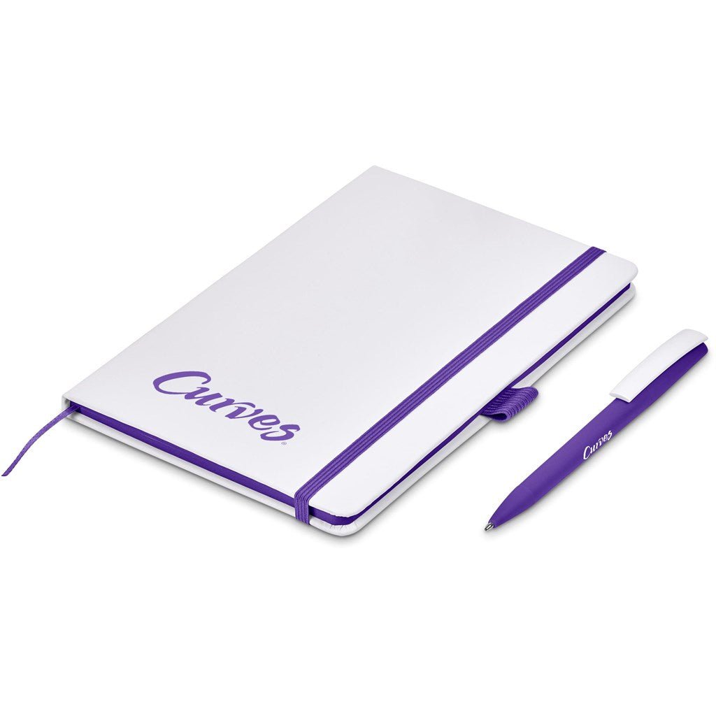 Olson Notebook & Pen Set - Brand your company Logo! Get a quote - Promo Lingo