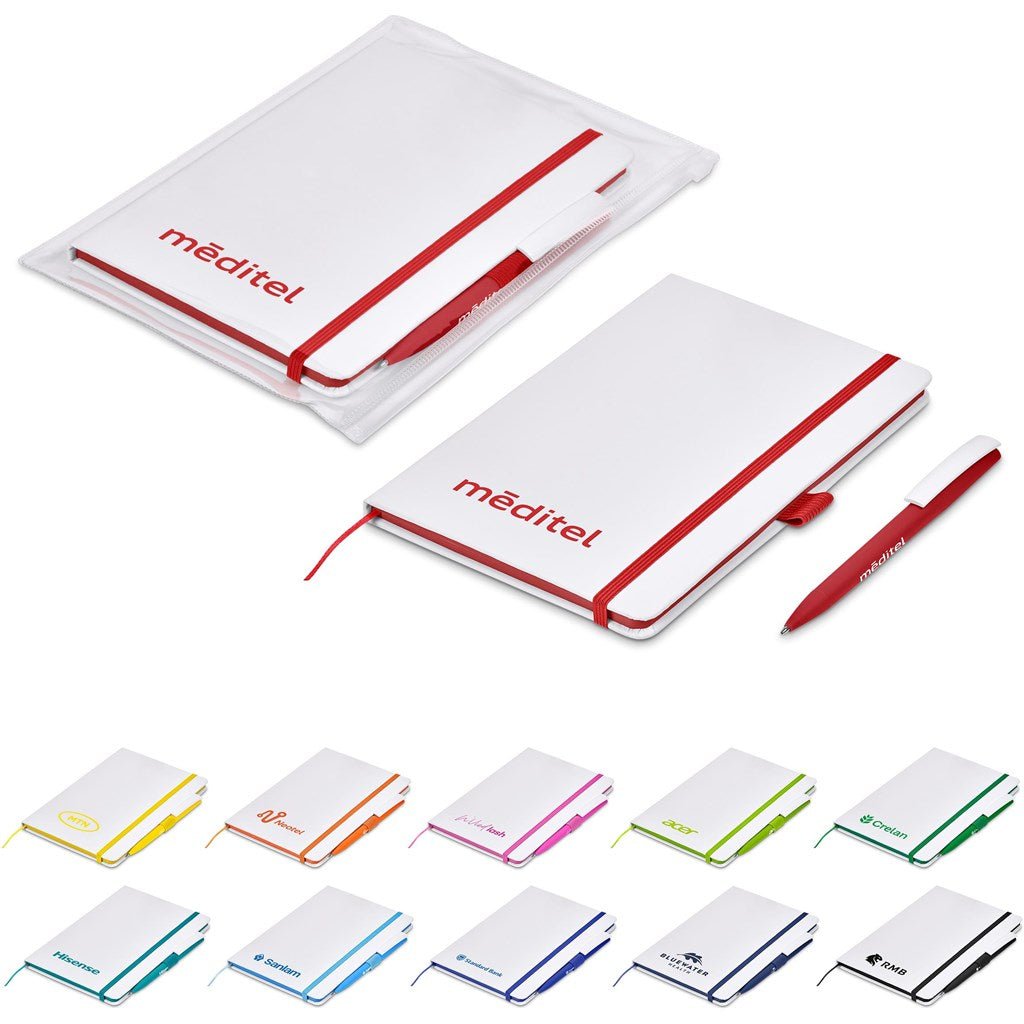 Olson Notebook & Pen Set - Brand your company Logo! Get a quote - Promo Lingo