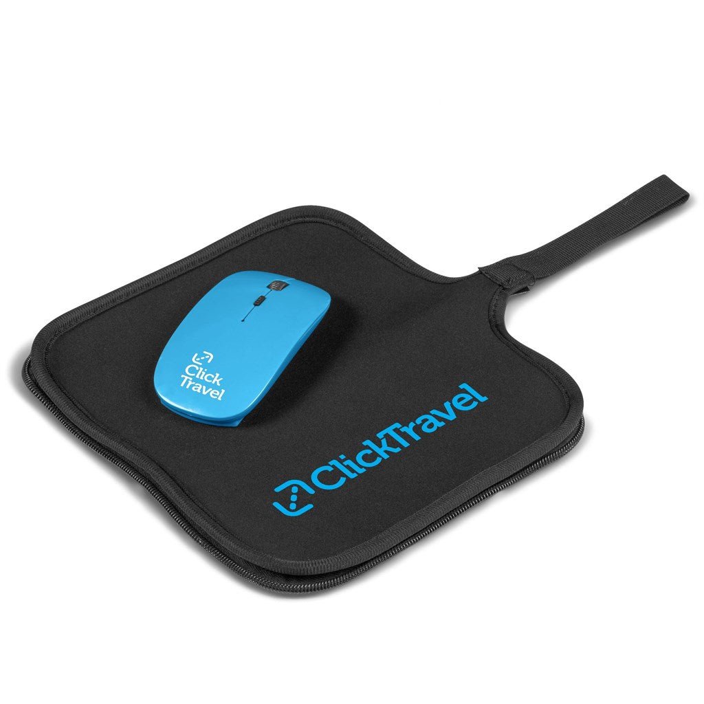 Omega Mouse Pad & Wireless Mouse - Brand your company Logo! Get a quote - Promo Lingo