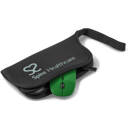Omega Mouse Pad & Wireless Mouse - Brand your company Logo! Get a quote - Promo Lingo