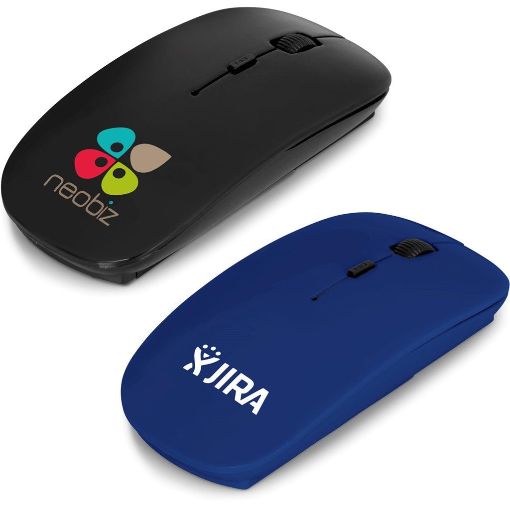 Omega Wireless Optical Mouse - Brand your company Logo! Get a quote - Promo Lingo