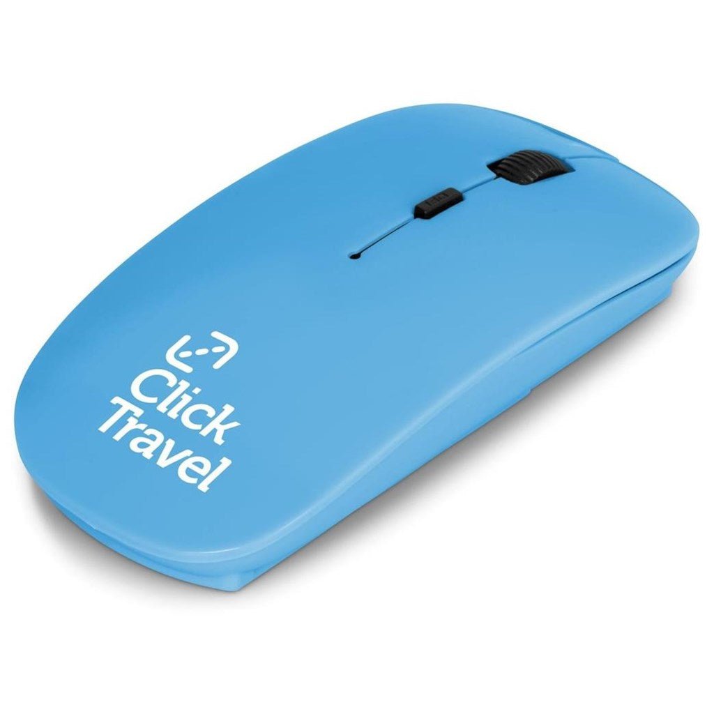 Omega Wireless Optical Mouse - Brand your company Logo! Get a quote - Promo Lingo