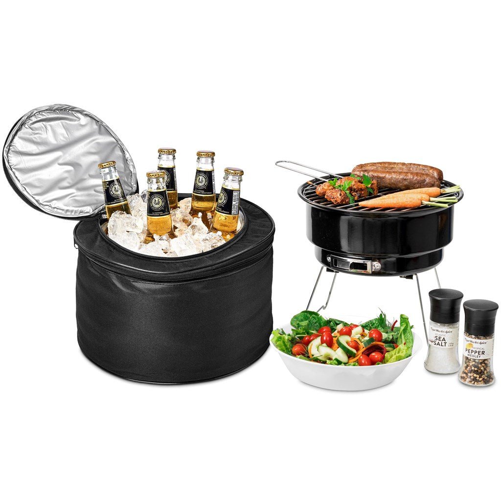 Outback Braai & Cooler Set - Brand your company Logo! Get a quote - Promo Lingo