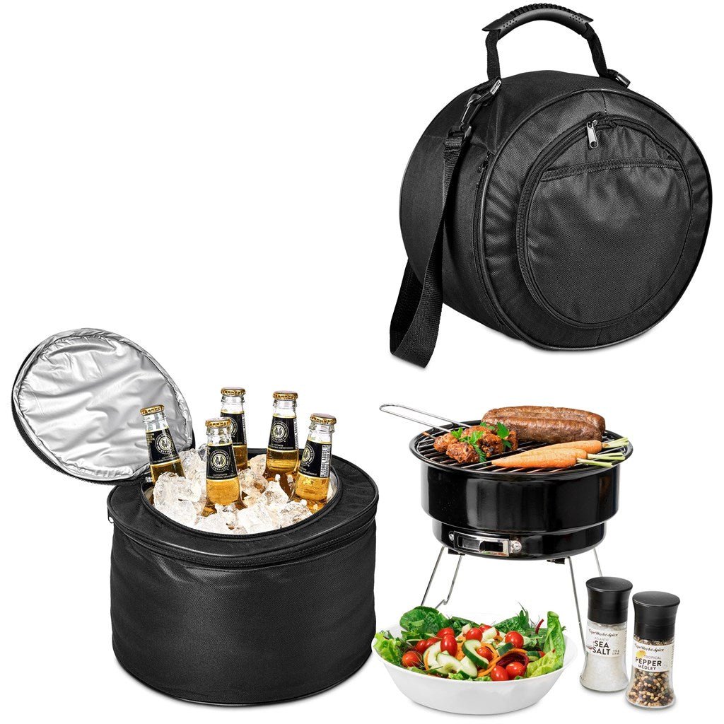 Outback Braai & Cooler Set - Brand your company Logo! Get a quote - Promo Lingo