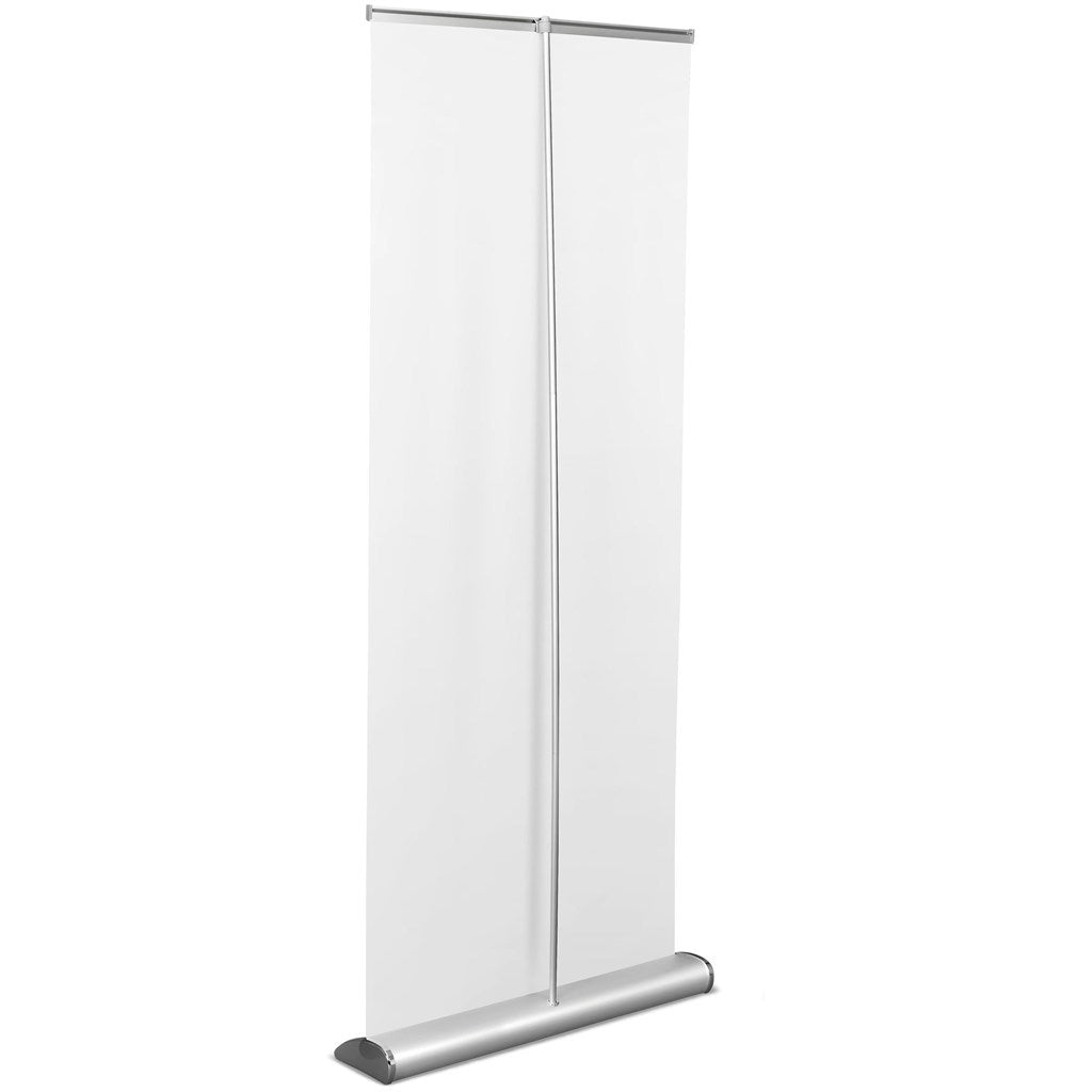 Ovation Fabric Pull Up Banner - Brand your company Logo! Get a quote - Promo Lingo