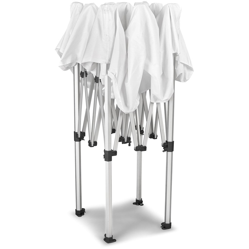 Ovation Gazebo 2 x 2m 3H - Walls 1F - Wall - Brand your company Logo! Get a quote - Promo Lingo