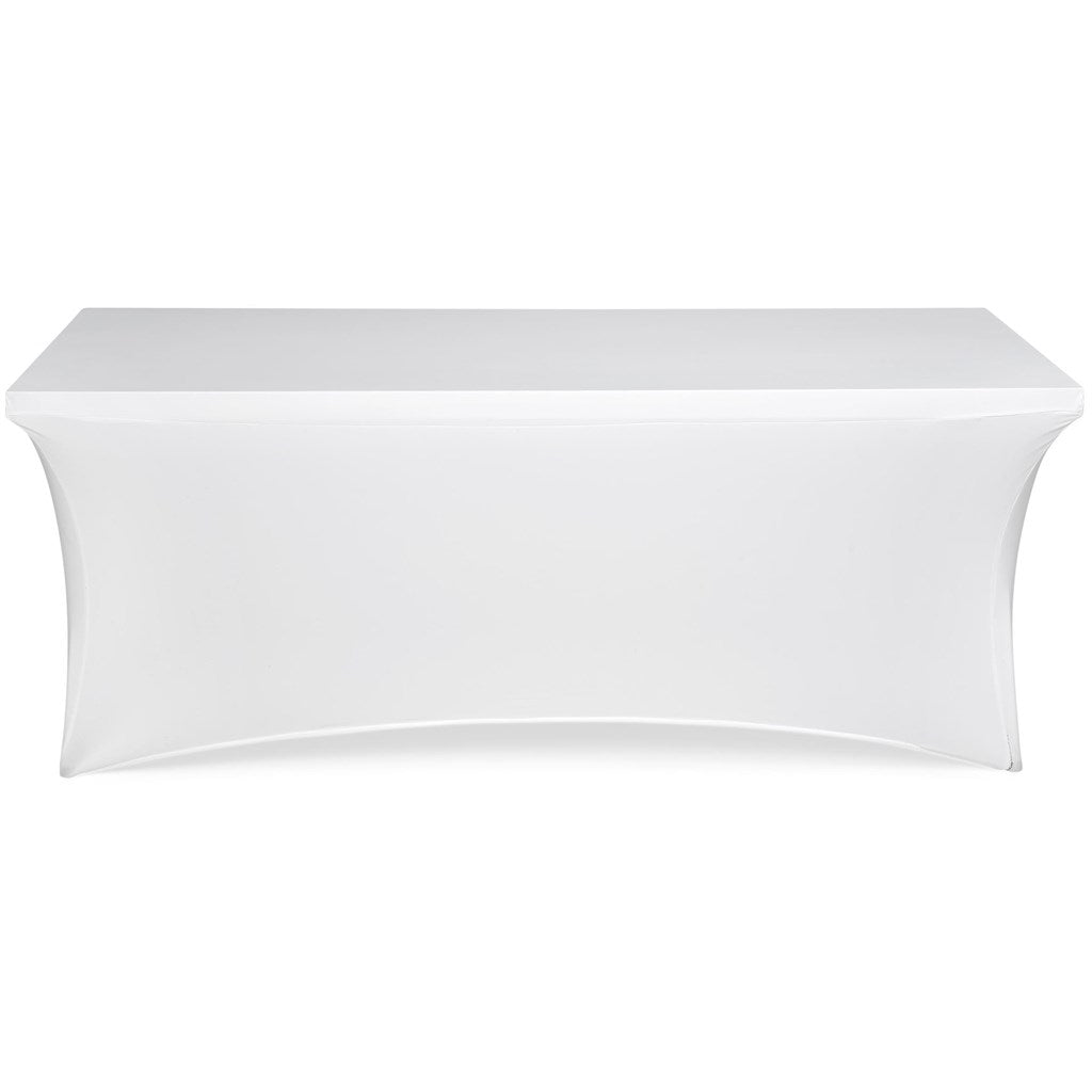 Ovation Spandex Stretch Slip - Over Tablecloth - Brand your company Logo! Get a quote - Promo Lingo