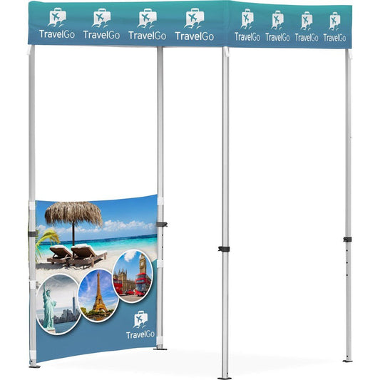 Ovation Sublimated Gazebo 1.5m X 1.5m - 1 Half - Wall Skin - Brand your company Logo! Get a quote - Promo Lingo