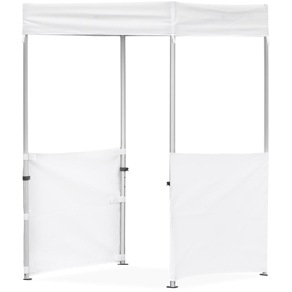 Ovation Sublimated Gazebo 1.5m X 1.5m - 2 Half - Wall Skins - Brand your company Logo! Get a quote - Promo Lingo