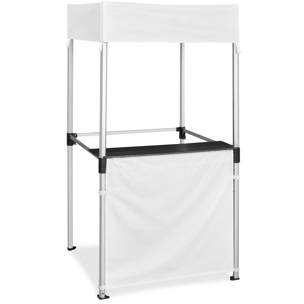 Ovation Sublimated Gazebo 1m X 1m Kiosk - 1 Half - Wall Skin - Brand your company Logo! Get a quote - Promo Lingo