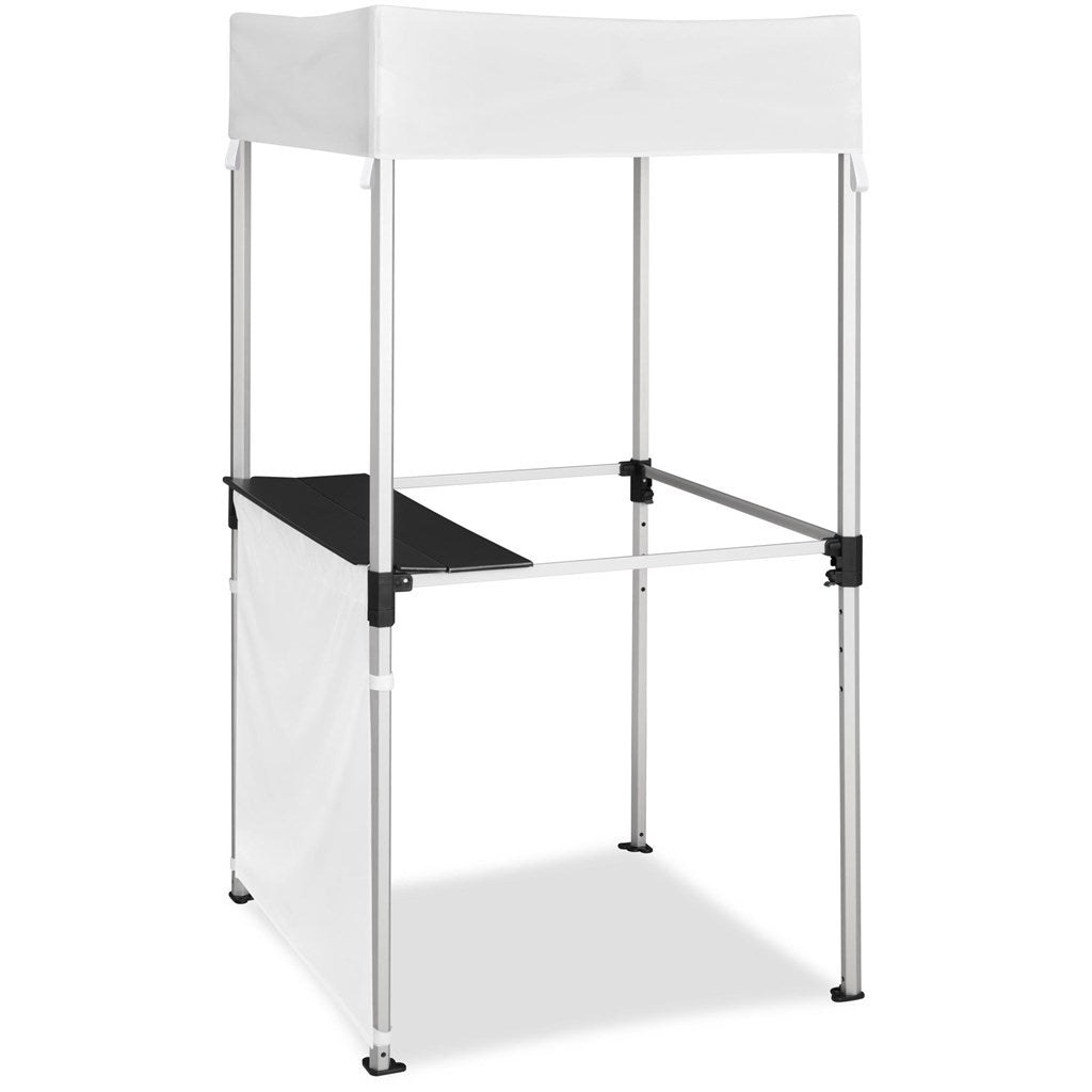 Ovation Sublimated Gazebo 1m X 1m Kiosk - 1 Half - Wall Skin - Brand your company Logo! Get a quote - Promo Lingo