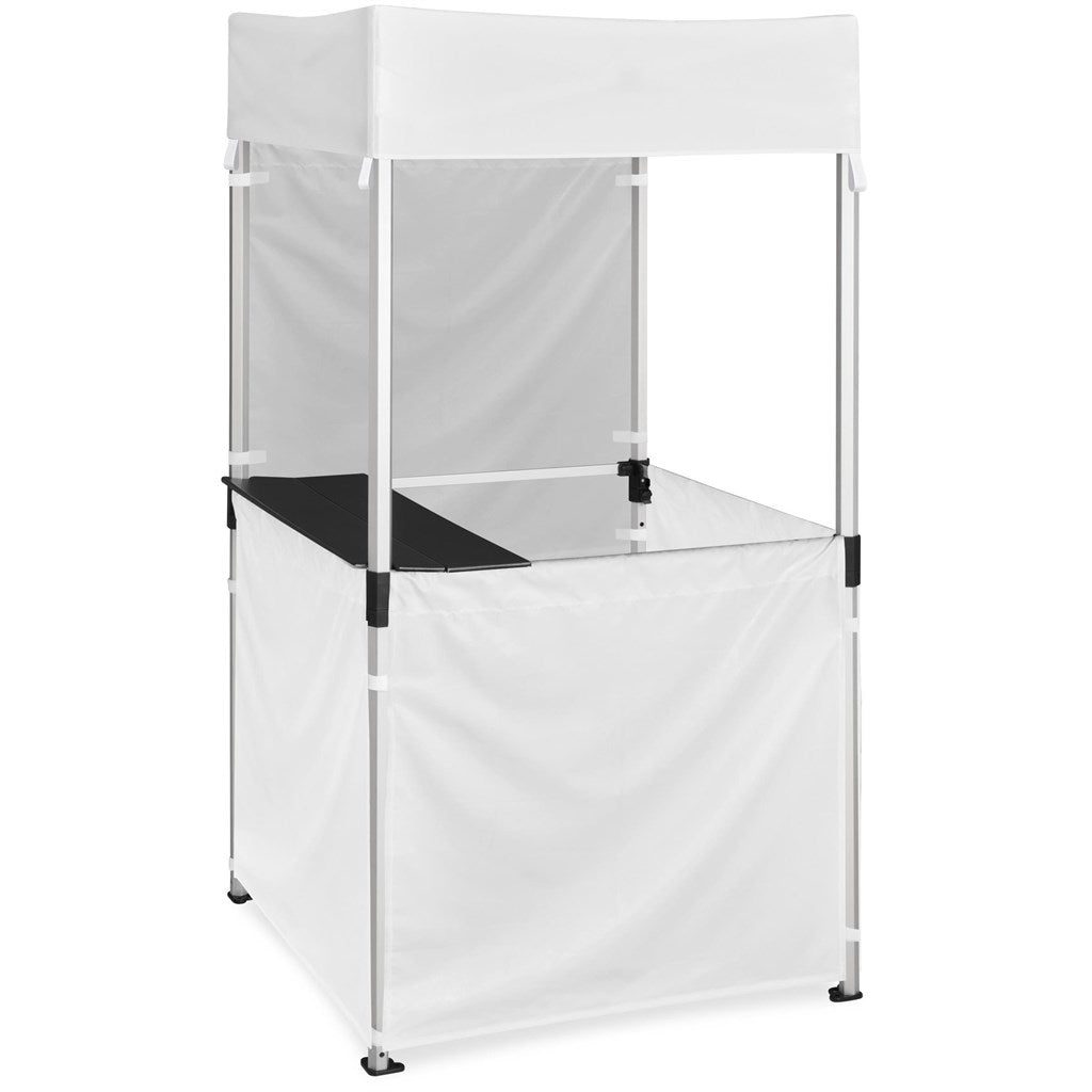 Ovation Sublimated Gazebo 1m X 1m Kiosk - 3 Half - Wall Skins - 1 Full - Wall Skin - Brand your company Logo! Get a quote - Promo Lingo