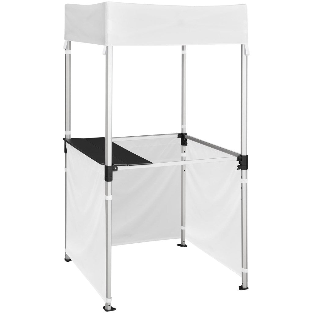 Ovation Sublimated Gazebo 1m X 1m Kiosk - 3 Half - Wall Skins - Brand your company Logo! Get a quote - Promo Lingo