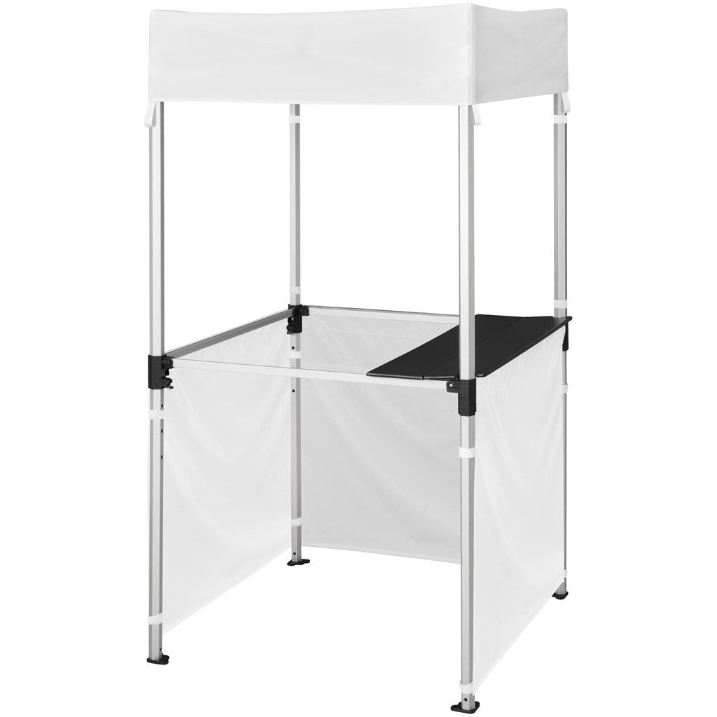 Ovation Sublimated Gazebo 1m X 1m Kiosk - 3 Half - Wall Skins - Brand your company Logo! Get a quote - Promo Lingo